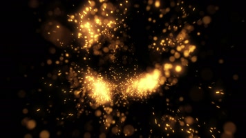 金色粒子爆炸05