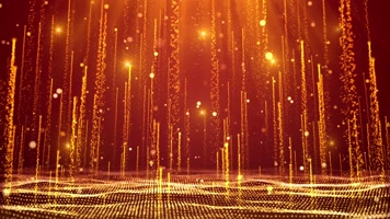 金色星空颁奖背景循环