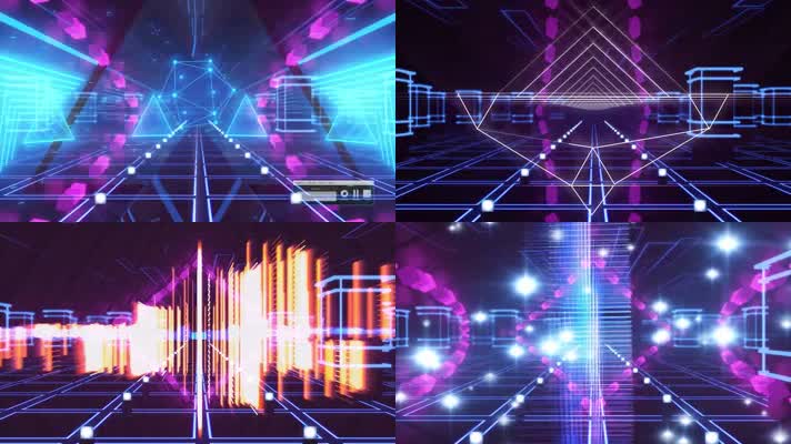 新版【社会摇】配乐成品动感led舞台背景