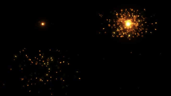 金色粒子爆炸13