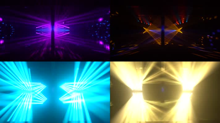 炫酷舞台灯光秀LED视频
