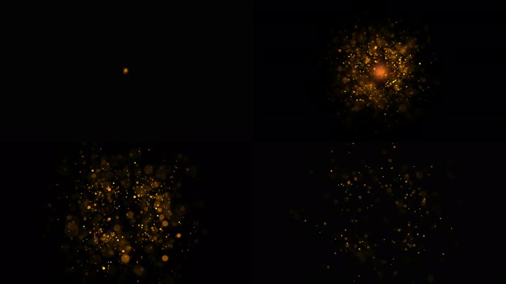 金色粒子爆炸08