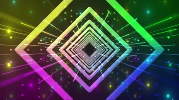 vj动态空间光效背景循环