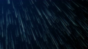 【4k】蓝色星光粒子掉落背景