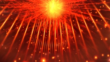 4K红色光线光效粒子