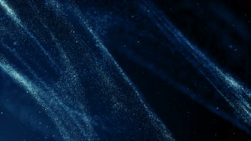 【4k】蓝色星光粒子背景