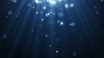 【4K】蓝色粒子光线
