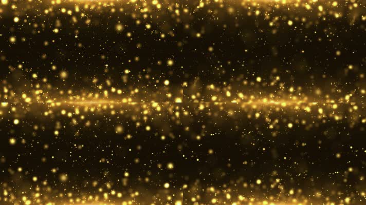 【4K】金色大粒子背景