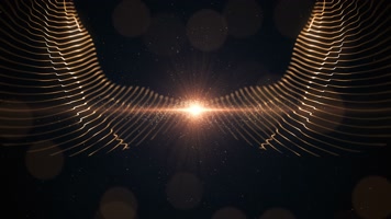 庄重的颁奖背景