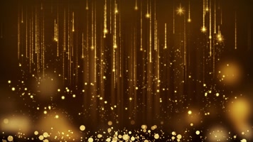 粒子光线金色颁奖循环