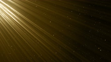 【4K】金色粒子光线