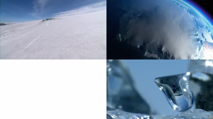 冰川北极南极实拍