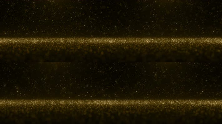 【4K】金色粒子背景