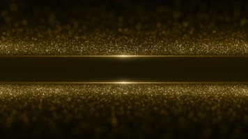 【4K】金色粒子背景