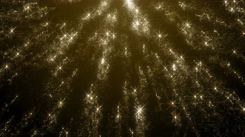 【4K】金色粒子背景