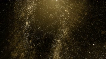 可循环梦幻金色粒子颁奖典礼晚会舞台背景