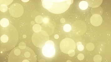 金色大粒子背景