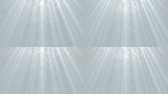 【4K】白色粒子光线