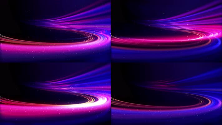 【4K】唯美霓虹光线