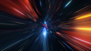 4K时空隧道快速穿梭视频