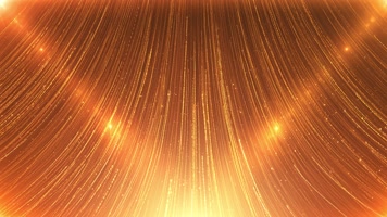 金色流光线条颁奖背景