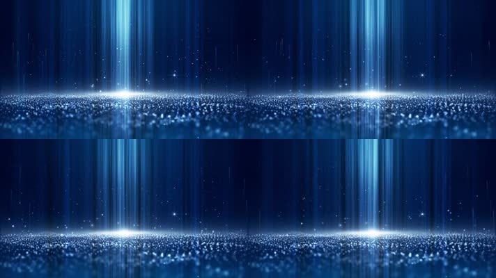 蓝色光束背景循环