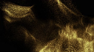 可循环梦幻金色粒子颁奖典礼晚会舞台背景