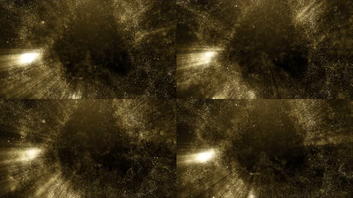 可循环梦幻金色粒子颁奖典礼晚会舞台背景