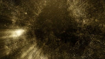 可循环梦幻金色粒子颁奖典礼晚会舞台背景