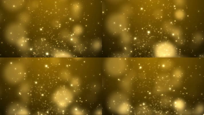 可循环梦幻金色粒子颁奖典礼晚会舞台背景