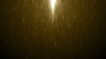 【4K】金色粒子背景