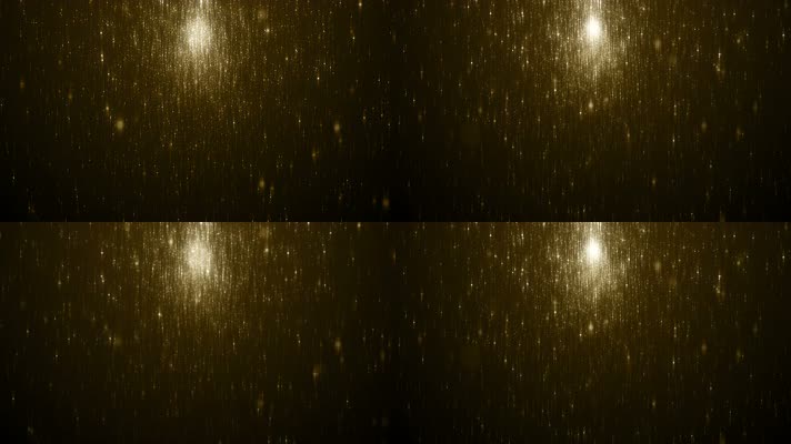 【4K】金色粒子背景