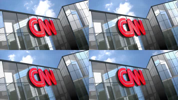 CNN频道 总部大楼 企业logo  