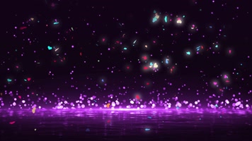 唯美梦幻星空婚礼背景循环