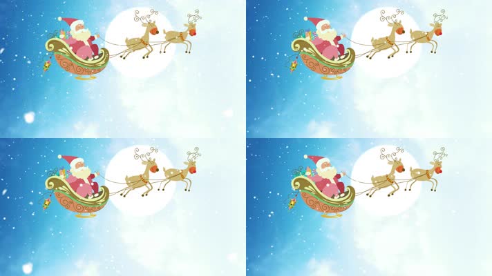 可爱的圣诞背景