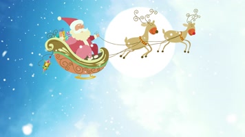 可爱的圣诞背景