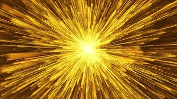 发射的金色线条 发射的金色线条