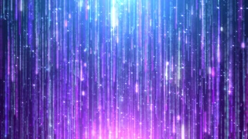 紫色梦幻线条颁奖视频