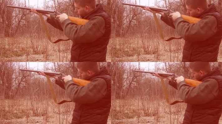 开枪 射击 打击 打猎 猎人  