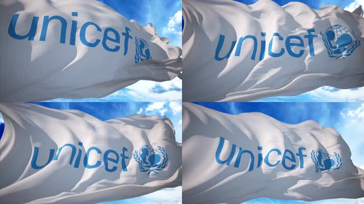 联合国儿童基金会UNICEF旗帜