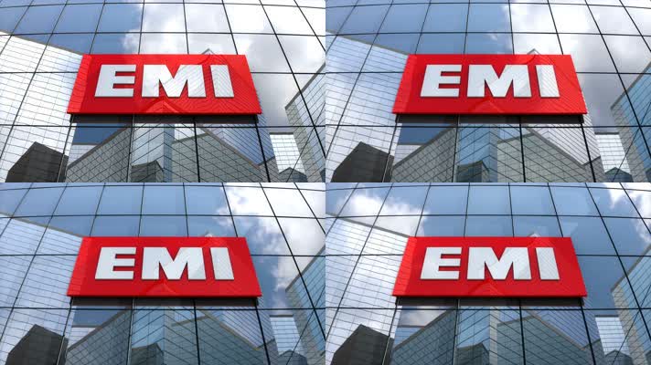 EMI百代唱片 总部大楼 企业logo 