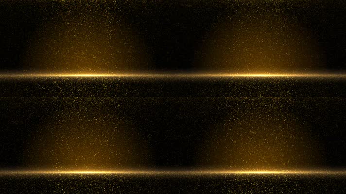 金色粒子瀑布