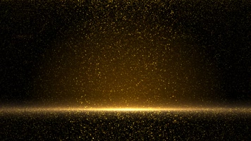 金色粒子瀑布