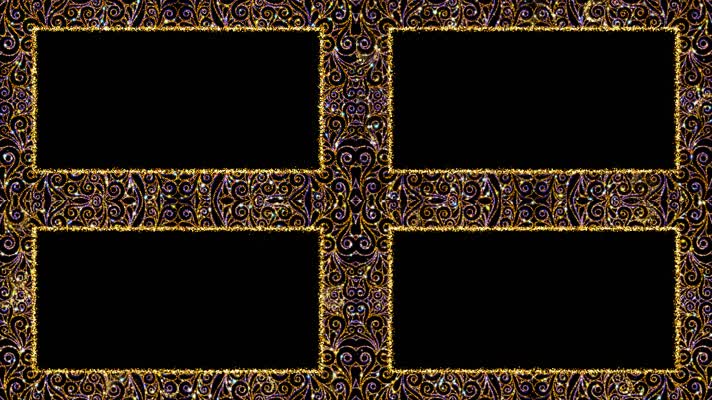 金色古典相框