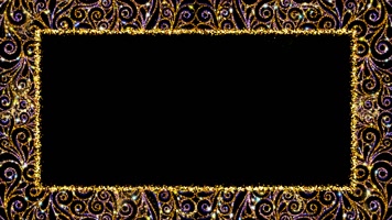 金色古典相框