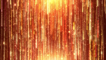 金色梦幻线条颁奖视频