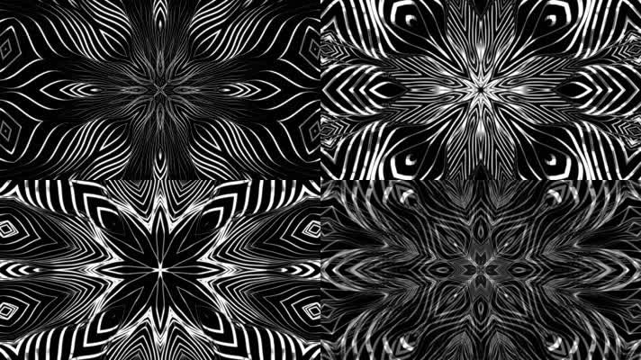 金属波浪VJ背景