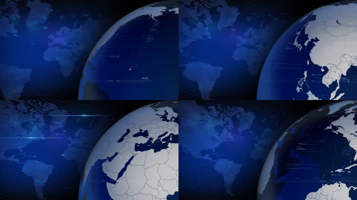 新闻地球循环背景