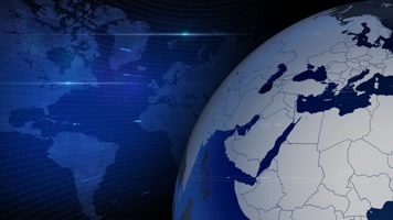 新闻地球循环背景