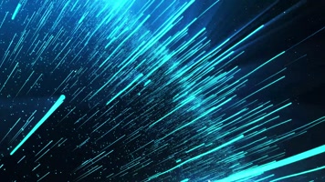 蓝色粒子开场片头